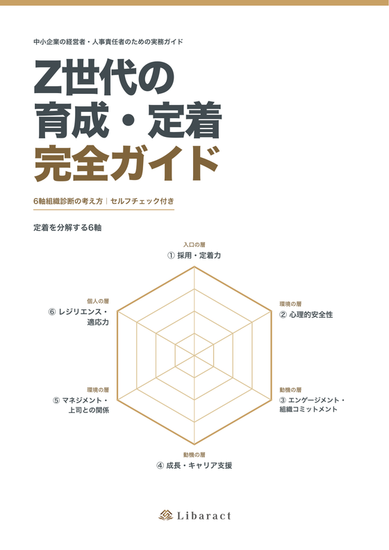 Z世代の育成・定着 完全ガイドの表紙